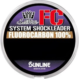 Sunline 63044334 SaltiMate System Shock Leader FC 40lb 110yd Clear 40lb