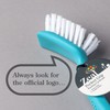 Zeal Dish Brush, Aqua, One Size