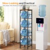HOOBRO Water Jug Rack, Water Bottle Holder, 5 Gallon Water