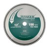 TOMAX 12-Inch 100 Tooth ATB Fine Finish Saw Blade with