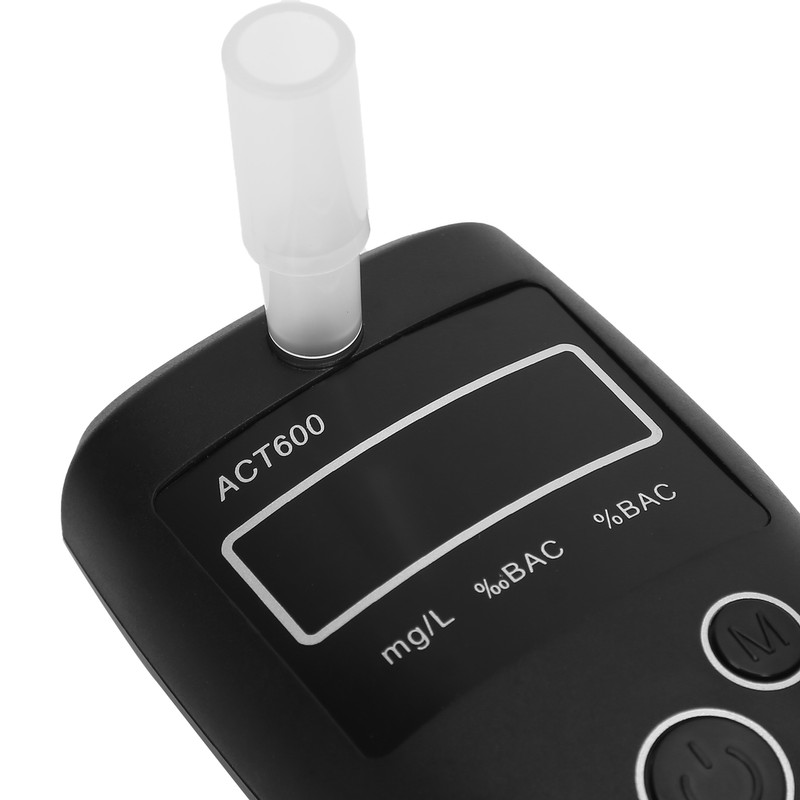 Mini Breathalyzer Wine Tester Drunk Driving Analyzer LCD with 10pcs