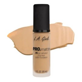 Base Líquida L.A. Girl Pro Matte Foundation 30mL Tono Soft Honey