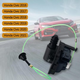 Fuel Door Lid Actuator Assembly Kit Compatible with Honda Civic 2016 2017 2018 2019 2020 2021 Replaces# 74700-TBA-A02, 74700TBAA02