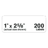 AVERY Mini-Sheets Address Labels 1 x 2-5/8, Pack of 200