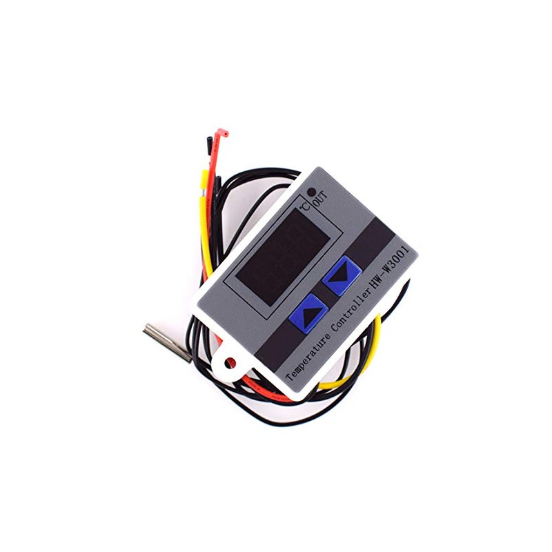 Hailege 12V Digital LED Temperature Controller Thermostat Control Switch NTC