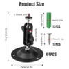 Fonyiunce Pack of 4 Camera Wall Mounts, 360° Adjustable, for