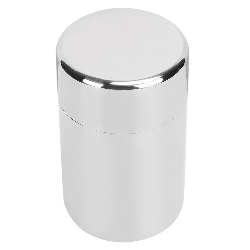 Portable 304 Stainless Steel Sealed Tea Leaf Storage Jar Canister