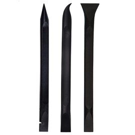 Fongmore 3 Pcs Carbon Fiber Plastic Scraper Spudger Pry Tool Kit Electronics Repair Opening Tools Kit Prying Open Tool for Laptop, Cell Phone, Tablet, Computer Smartphones
