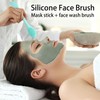 Facial Cleansing Brush,Pore Cleaning Brush Silicone for Skincare