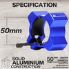 Meteor Essential Olympic Quick-Release Barbell Collars, Aluminium Collar, Barbell Clamp,