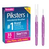 Piksters Interdental Brushes, 35 pk, Size 1, Interdental Tooth Brush