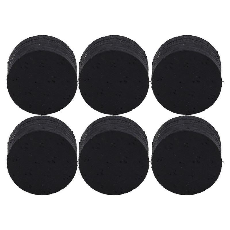 6pcs Pool Cue Tips Professional Multi Layers Billiard Pool Cue
