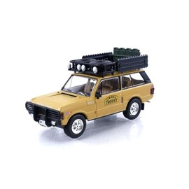 TrueScale Miniatures MINI GT 1/64 Range Rover 1982 Camel Trophy Papua New Guinea Team USA (Left Handle) Assembled