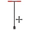 41x20cm Water Meter Key Steel T Handle Curb Key with