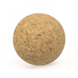 60 mm fascia ball, cork massage ball, fascia ball for feet, massage ball foot made of cork, cork yoga massage ball, fascia ball for muscle tension, self-massage