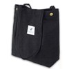 VOKUVIKU Women’s Large, Ultralight Corduroy Shoulder Bag., black,