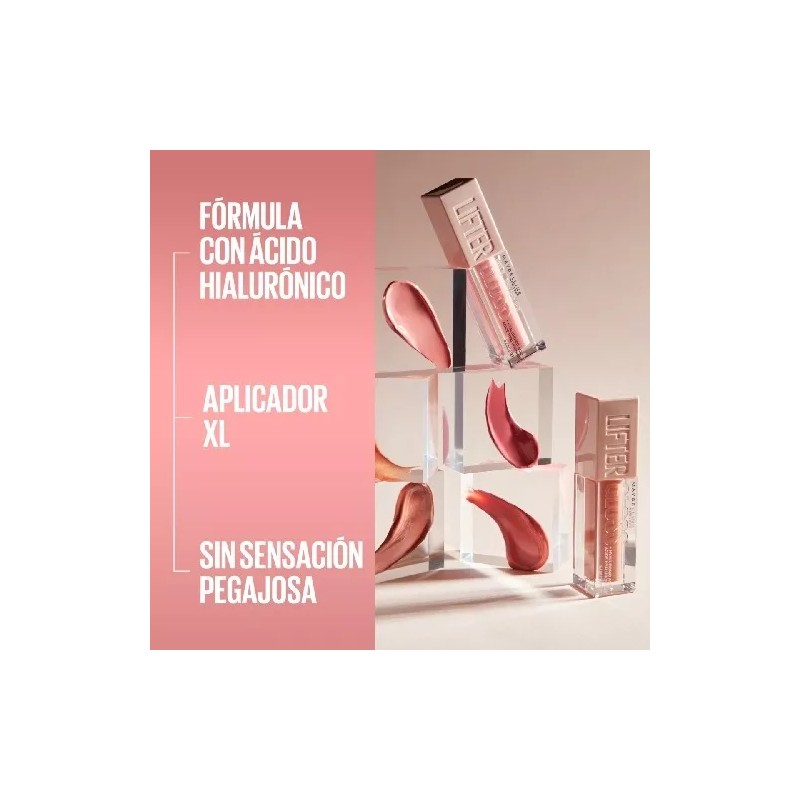 Maybelline gloss hidratante de larga duración con ácido hialurónico Lifter