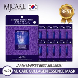 MJ Care Essence Mask Pack Collagen 30 sheets, 100 sheets