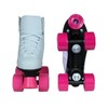 Epic Skates Pink Princess Girls Quad Roller Skates, White, Youth