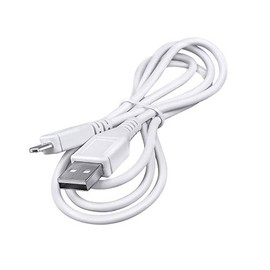 K-MAINS 5ft White Micro USB Cable Charger Cord Lead for Jabra Elite 65t Earbuds Charging Case Power Cord