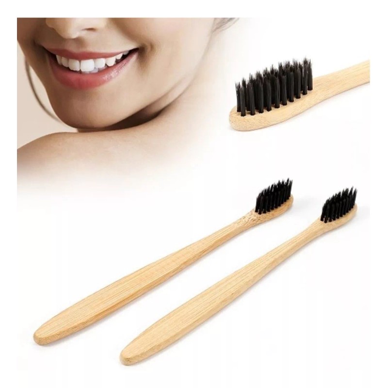 Universo en Linea Cepillo Madera Bambú Natural Ecológico + Regalo