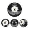 Billiard Black Individual Billiard Balls Pool Balls Cue Trainer USA