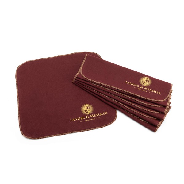 Langer & Messmer Polishing Cloths for Smooth Leather Made of