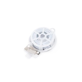 Fox Run Twist Tie Roll and Cutter, 60-Foot, Pack of 1, White