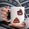 YOKSAS Funny Poop Stickers for April Fool's Day Stuff Water