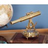 Brass Telescope Compass Feel The Distant Objects Nearer 6"
