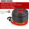 Synthetic Winch Rope 3/8" x 100'-23800 lbs Winch Line with