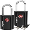 TSA Lock [4 Keys] Diyife Padlock for Small Suitcases, Bag
