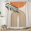 ASDCXZ Boho Style Shower Curtain 180 x 200 cm, Modern