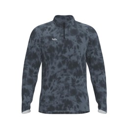 Boombah Boys Baseball Target Verge Quarter Zip Slate/Black/White - Size Youth Large