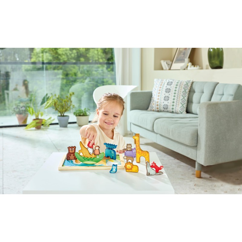 Animal Kingdom Puzzle Set with 16 Animals