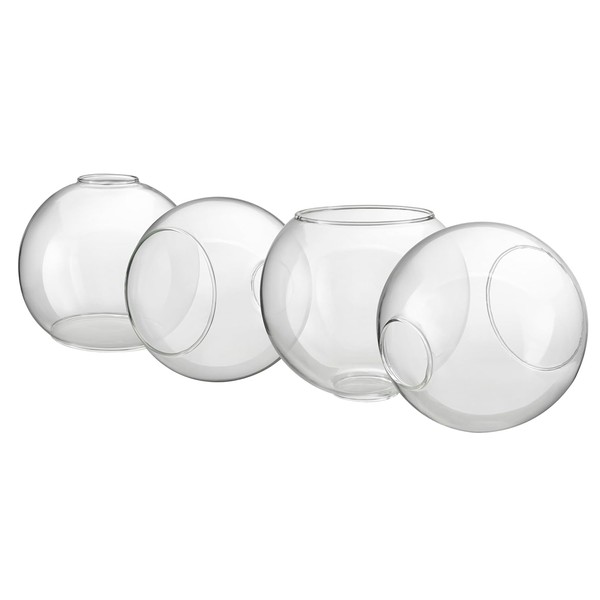 Aspen Creative 23627-60-4, Pantalla de vidrio transparente para accesorio de