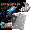 Welding Coupons Practice Kit,24 Cube Dice Frame Mild Steel Plate