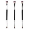 MUIIGOOD Juego De 3 Brochas Para Sombras De Ojos, Ideales