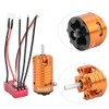 1410 Brushless Motor 18A Red ESC Set RC Car Replacement