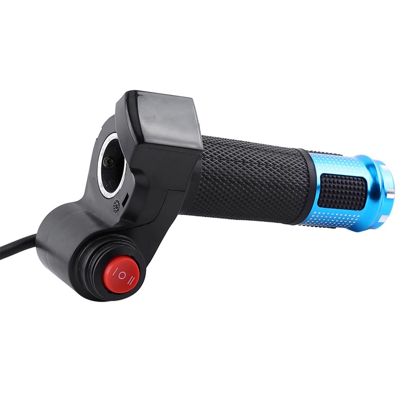 Twist Throttle Grips 3 Speed With LED Display Screen Handle