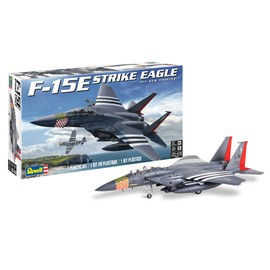Revell Level 5 Model Kit Mcdonnell Douglas F-15E Strike Eagle Aircraft 1/72 Scale Model