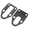 2pcs Fuel Pump Mounting Plate Gasket Kit Stainless Steel Replacement