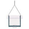 Birds Choice Bluebird Feeder 1 Pound Capacity Recycled Plastic Hanging