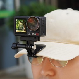 BTG Cap Mount for Insta360 Go 3S Go 3 DJI Action 5 Pro 4 3 Accessories Hat Clip
