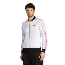 arena Standard Relax IV Team Jacket Nations Unisex, White Japan, S