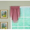 Today's Curtain Emelia Original Voile Ascot 25", Mauve, 40" W