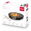 Rca Crepera Plancha Antiadherente Con Accesorios Rc-602 Color Negro