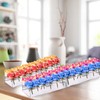 Acrylic Flower Vase Clear Rectangular Centerpiece Box Home Decoration for