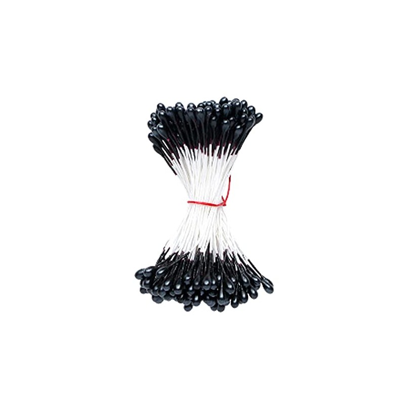 Nippon Chuko Nippon Chuko Flower Core for Knob Crafting, Black,