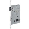 Dormakaba Mortice Lock Ergo Toilet Backset 55 Galvanised Steel Silver-Coloured
